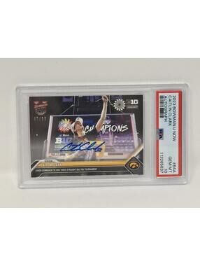 2023 Bowman U Now #64A Caitlin Clark On-Card Auto /99 PSA 10 GEM MT Iowa RC